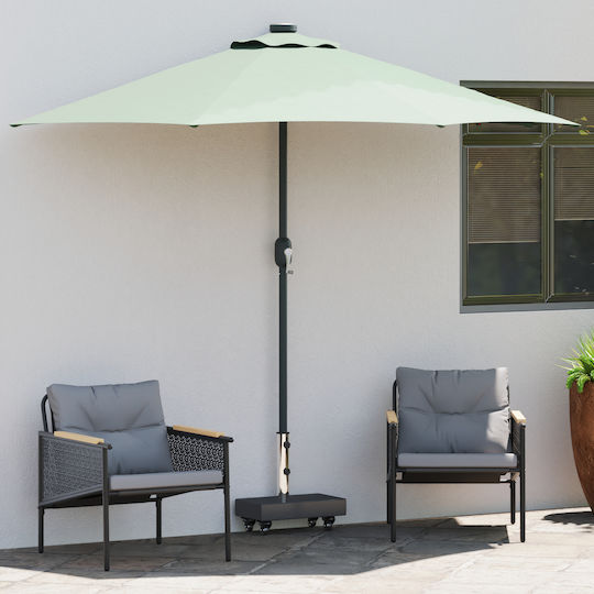 vidaXL Klappbar Schirmständer aus Beton Black 38x38cm