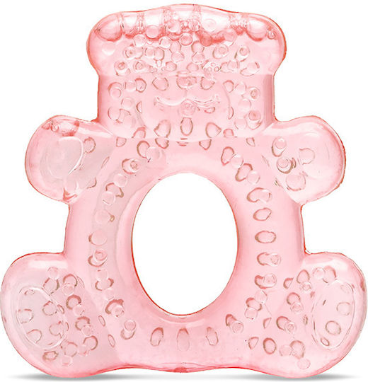 Lorelli Bear Teething Ring with Water BPA Free made of Silicone for 3 m+