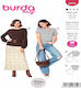Патрон Burda Блузи Ризи 34-44 6059