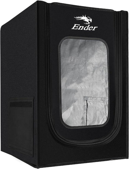 Husă pentru Imprimantă 3D Creality Ender 3 Serie Ender 3 Pro Ender 3s Ender 3 V2 Ender 3 Neo Ender 3 V2 Neo Ender 2 Ender 2 Pro Cp-01 Rezistent la Foc Rezistent la Apă Antistatabilă Detasabilă 720x600x480mm Negru