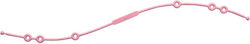Multi-Purpose Silicone Cord 51cm Pink