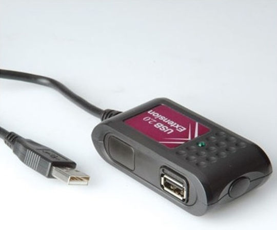 Roline Cable Usb Type A Male To 2x Usb Type A Female 5m Extension Black