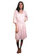 Happy Family Summer Women's Robe Pink/Salmon - Pink
