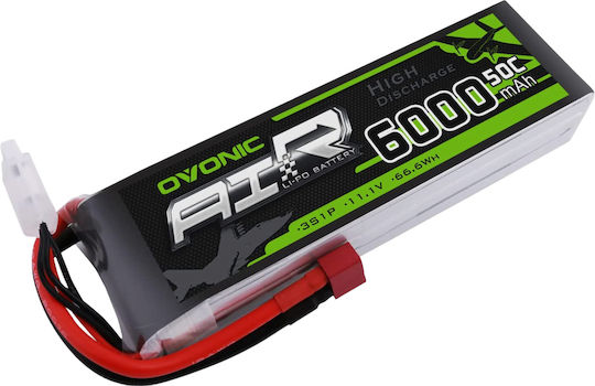Baterie Lipo 11.1V 6000mAh Reîncărcabilă Deans T Plug Rată de Descărcare 50c FPV UAV RC Quadcopters