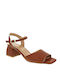 Sandalen Tabac Braun