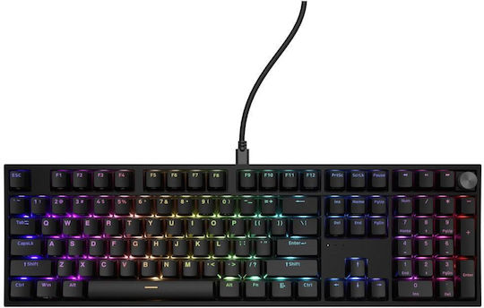 Genesis Thor 404 Gaming Mechanical Keyboard with Outemu Peach Silent switches and RGB lighting (English US)
