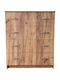 Συρταριέρα Κρεβατοκάμαρας ''derin'' Rustic 80x45x110cm