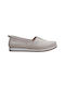 #ka23814 Leather Women's Moccasins in Beige Color