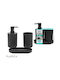 General Trade Set Accesorii Baie Plastic Negru 3buc