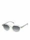 Zadig & Voltaire Unisex Sunglasses with Transparent Plastic Frame and Gray Lens