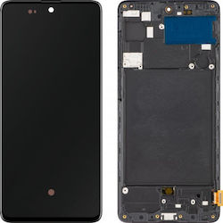 Mp Lcd Display Module Samsung Galaxy A71 A715 Oled Version Aftermarket Black