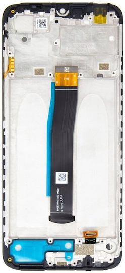 Οθόνη Display + με Μηχανισμό Αφής και Πλαίσιο για Xiaomi REDMI 10c (Μαύρο)
