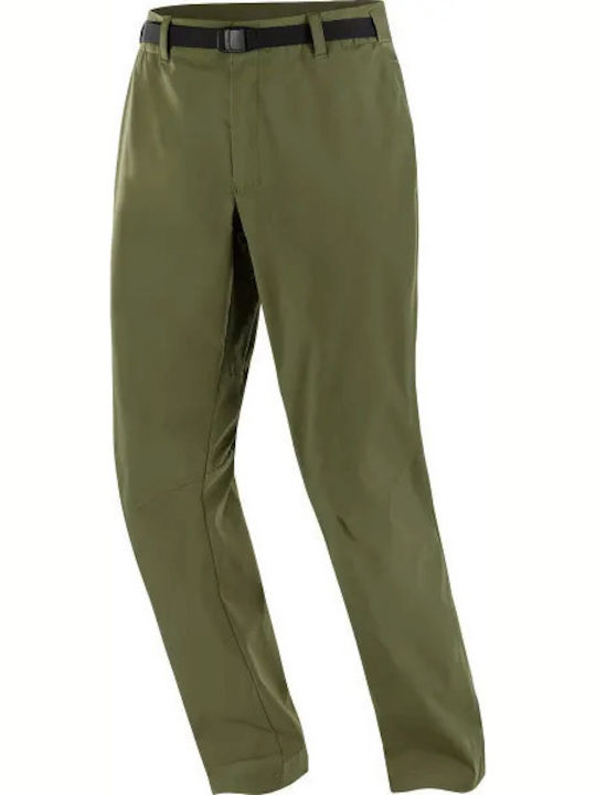 Salomon Мъжки Дълъг Панталон Туризъм Khaki
