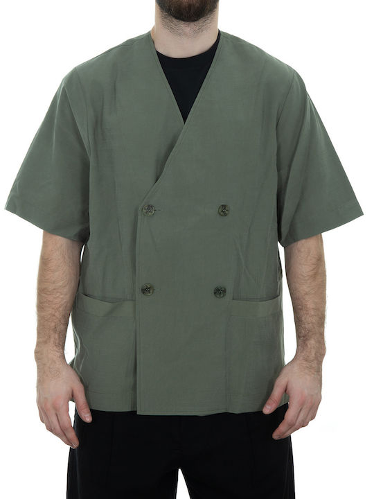 Ανδρικό Παλτό Khaki Green