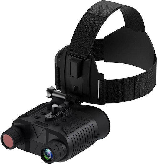 Levenhuk Halo 13x Helmet Binocular Digital Night Vision 1-8x Digital Zoom 30mm Aperture Infrared Illumination 7 Brightness Levels Night Detection Range Up To 350 Meters Ip54 Protection Black