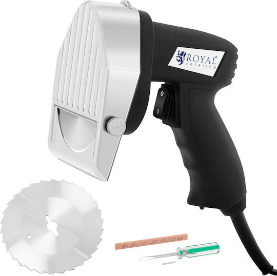 Royal Catering Electric Doner Kebab Knive 80W with Cutting Disc 8mm