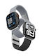Комплект 2 Amazingthing Blend Каишки Apple Watch 45 46 49mm Сиво-черна/сива