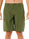Herrenshorts Cargo Grün