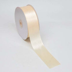 Satin Double Face Ribbon 3.8cmx50m Ecru
