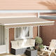 vidaXL Markisenstoff Beige 0.2x3.8m