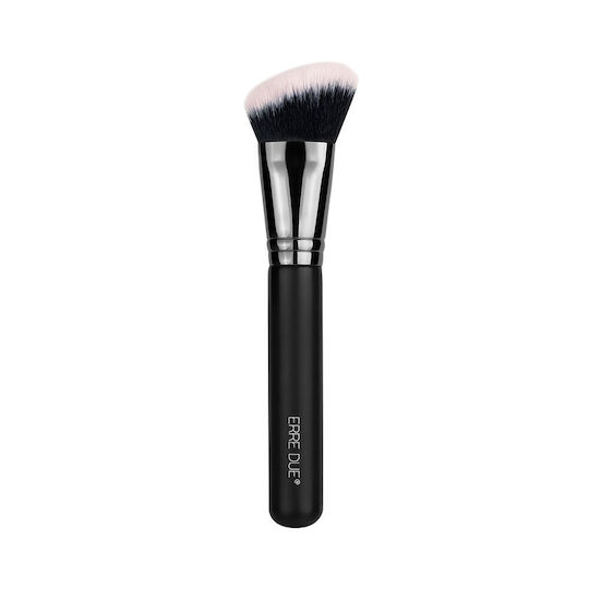 Erre Due Makeup Brush for Foundation made of Synthetic Hair Angled