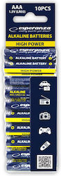 Esperanza AAA 1.5V 10τμχ EZB113 Esperanza AAA 1.5V 10τμχ EZB113