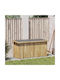 vidaXL Διακοσμητικό Κουτί Ξύλινο 119x44x58.5cm