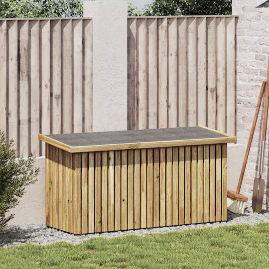 vidaXL Wooden Decorative Box 119x44x58.5cm