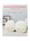Vevor 105 Pieces Artificial Silk Hydrangea Flowers 9.8 Inches White Bouquet