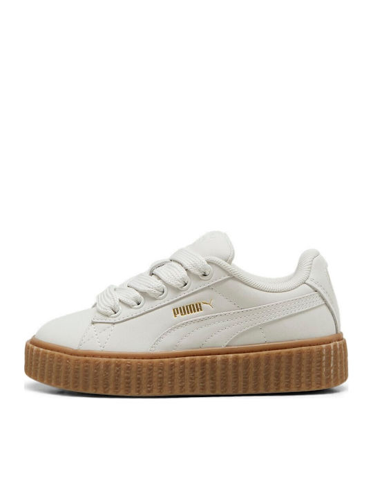 PUMA CREEPER PHATTY NUBUCK Kids Sneakers White