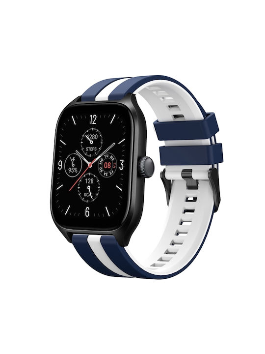 Λουράκι Σιλικόνης Μπλε (Amazfit GTS 4)