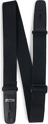 Martin & Co Martin 18a0141 Памучна Плетена Каишка Lock-it Черна Каишка За Китара Бас