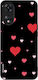 Θήκη Sonique Heart Series Oppo A78 5g Μαύρο