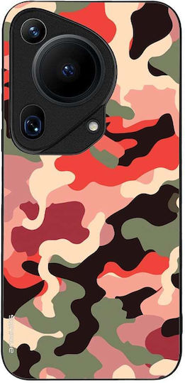 Sonique Camouflage Army Series Huawei Pura 70 Ultra Red Mobile Phone Case