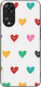 Θήκη Sonique Heart Series Oppo A78 5g Λευκό 02