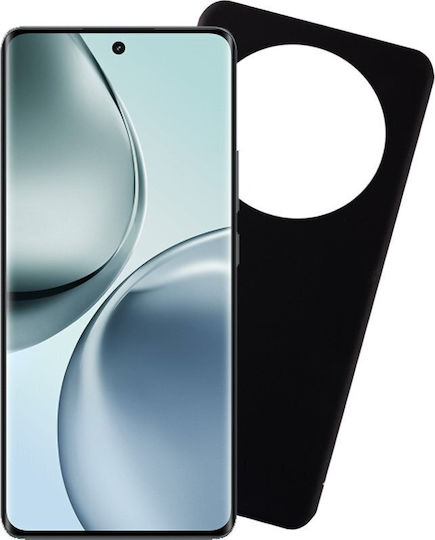 Volte-Tel Back Cover Silicon cu Curea Negru (Realme 14 Pro)
