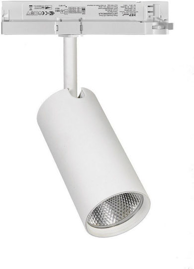 VK Lighting Monos LED Alb Rece Spot în Culoare Alb