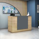 Megapap Gemini Office Reception L180xW70xH110cm