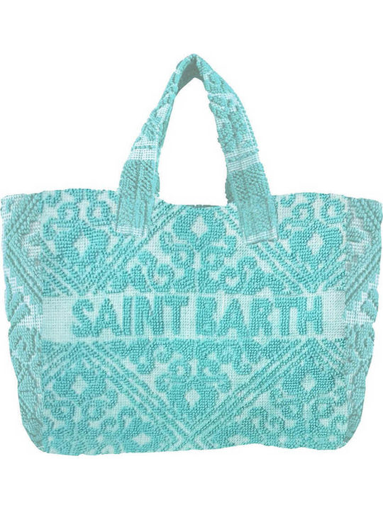MC2 Fabric Green Beach Bag