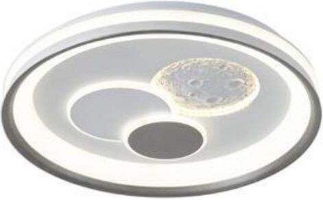 Eurolamp Таванно Осветително Тяло 51см Бяло с Интегриран LED