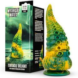 Mythical Mates Tentacle Delight Ρεαλιστικό Dildo με Βεντούζα Κίτρινο 22cm Mythical Mates Tentacle Delight Ρεαλιστικό Dildo με Βεντούζα Κίτρινο 22cm
