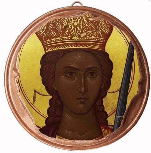 Archangel Michael Mandamadou Set 30 Stück Keramische Hochzeitsgeschenkmaterialien Kupfer