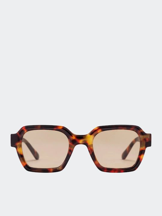 Chpo Unisex Sunglasses with Brown Frame and Bro...