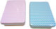 Metallic Zig Zag Box 7x10cm A60 Pink