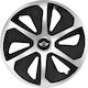 Auto Radkappen Set mit Marke Mini Cooper 4Stück 15" Gray/Gray