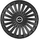 Set Capace De Roți Auto 16" Compatibilitate Mini Cooper 4 Bucăți Gri
