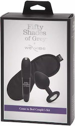 Fifty Shades of Grey Анален вибратор Подредба Черни 9.98см 3бр