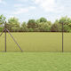 vidaXL Zaun Drahtgeflecht Rot 1.5x10m