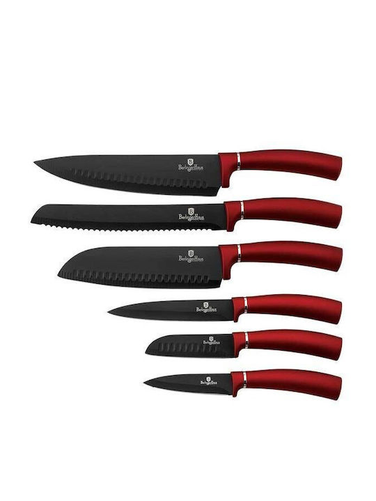 Berlinger Haus Metallic Line Knife Set from Stainless Steel 6pcs