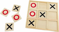 Wooden Tic Tac Toe Game 18x18cm
